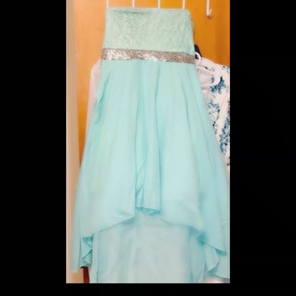 Halter dress-high/low